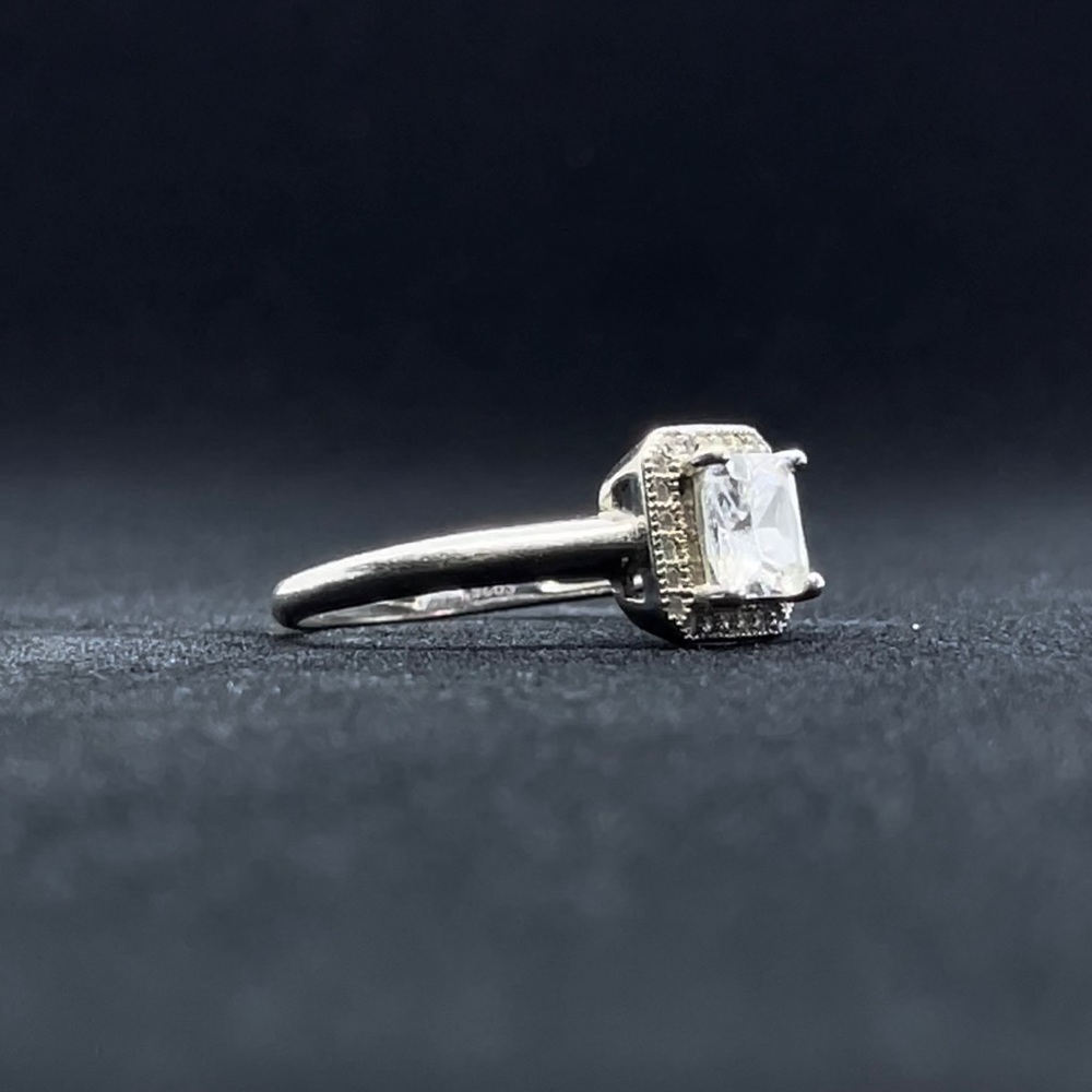 STERLING SILVER WEDDING RING - Picture 3 of 5